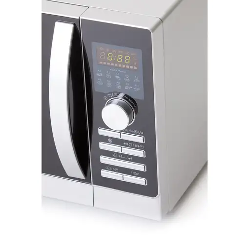 Sharp Home Appliances R843INW Plata Microondas combinado 25 L 900 W