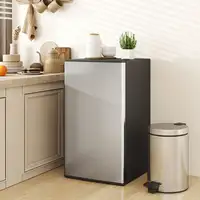 Mini Nevera Silenciosa 91 L Clase E con Estantes Ajustables Negro HOMCOM