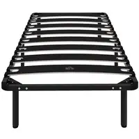 Somier 90x190 cm Altura 26 cm Estructura de Cama con Almacenaje Debajo HOMCOM