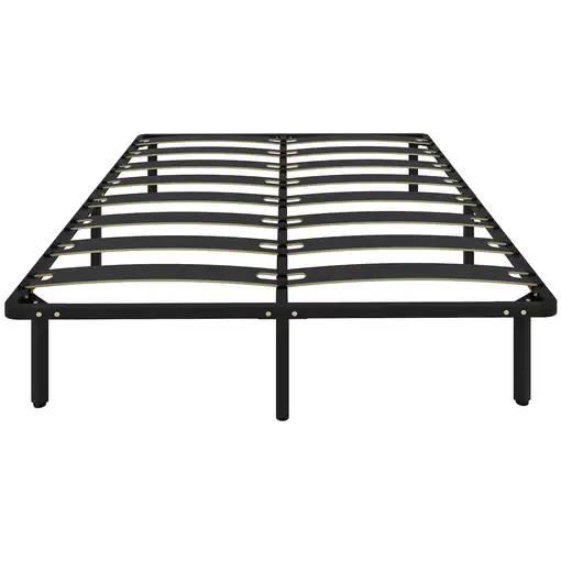 Somier 160x200 cm Altura 26 cm Estructura de Cama con Almacenaje Debajo HOMCOM