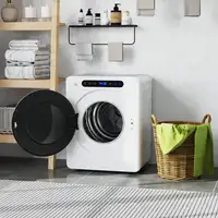 Secadora de Evacuación 4 KG 800W Función Antiarrugas Blanco HOMCOM Secadora de Evacuación 4 KG 800W Función Antiarrugas Blanco HOMCOM