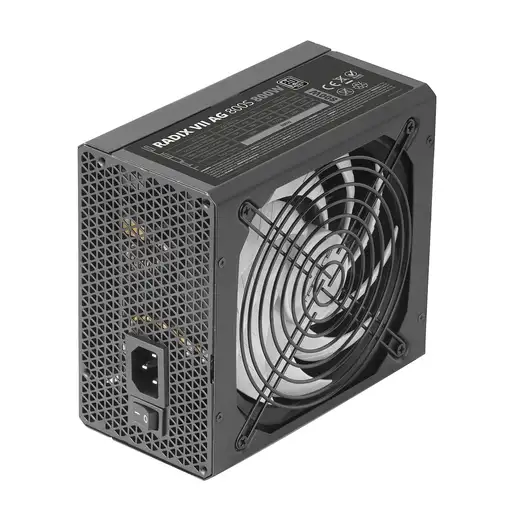 Tacens RADIX VII AG 800S, Fuente Alimentación PC ATX 800W, 10 Años Garantía, 80Pl