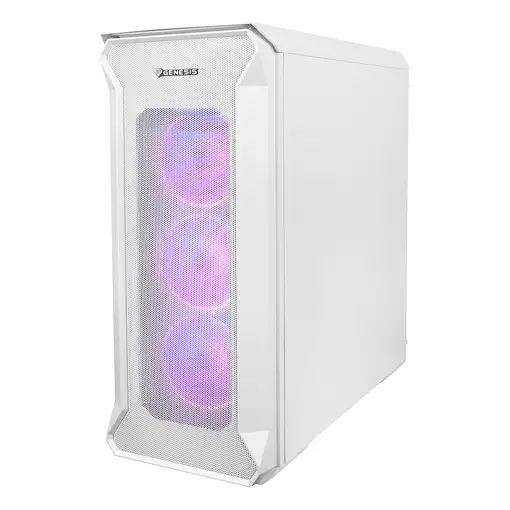 GENESIS Irid 505 ARGB Midi Tower Blanco