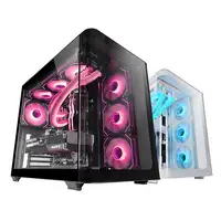 Mars Gaming MC-FUSION, Caja Gaming ATX, Ventana Lateral Completa y Frontal Curvo C Mars Gaming MC-FUSION, Caja Gaming ATX, Ventana Lateral Completa y Frontal Curvo C