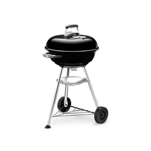 Weber Compact Barbacoa Tetera Carbón (combustible) Negro