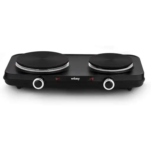 Wëasy PLW225 hobs Negro Encimera 47 cm Hornillo eléctrico / Placa eléctrica 2 zona Wëasy PLW225 hobs Negro Encimera 47 cm Hornillo eléctrico / Placa eléctrica 2 zona