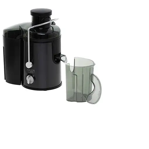 Adler AD 4132 exprimidor Licuadora centrífuga 600 W Negro, Acero inoxidable