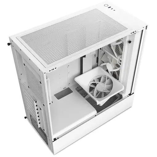 NZXT H5 Flow RGB Midi Tower Blanco
