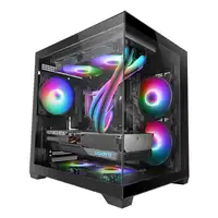 Mars Gaming MC-VIEW2 Mini Tower Negro