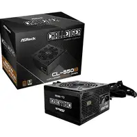 Asrock CL-550B Challenger unidad de fuente de alimentación 550 W 20+4 pin ATX ATX