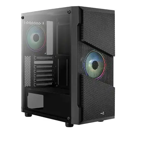 Aerocool Menace Saturn RGB Midi Tower Negro Aerocool Menace Saturn RGB Midi Tower Negro