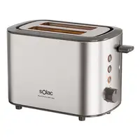 Solac Buon Giorno Mini Inox 6 2 rebanada(s) 870 W Acero inoxidable