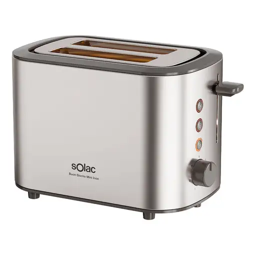 Solac Buon Giorno Mini Inox 6 2 rebanada(s) 870 W Acero inoxidable