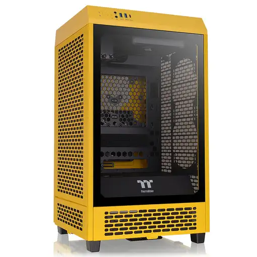 Thermaltake CA-1X9-00S4WN-00 carcasa de ordenador Mini Tower Amarillo
