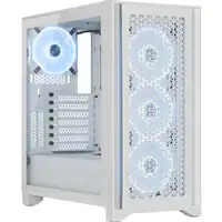 Corsair iCUE 4000D RGB Midi Tower Blanco