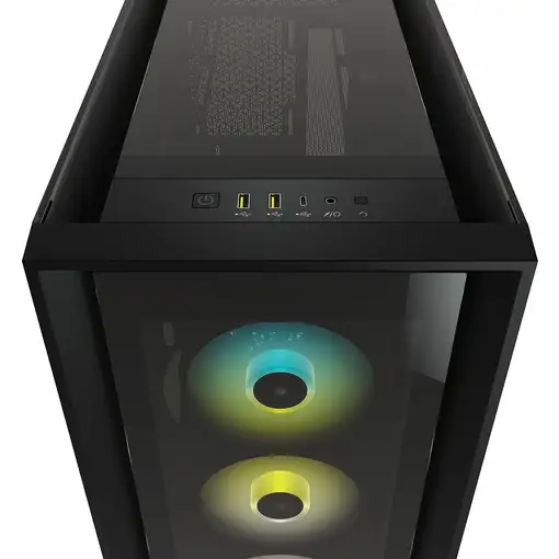 Corsair iCUE 5000X RGB Midi Tower Negro