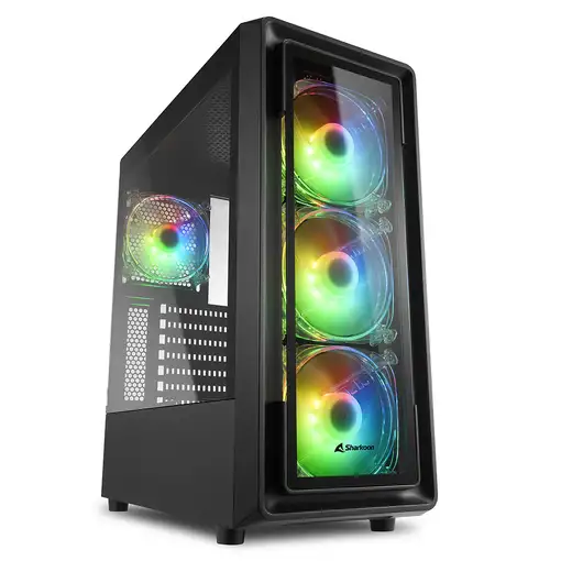 Sharkoon TK4 RGB Midi Tower Negro