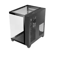 Mars Gaming MC-3CM, Caja Gaming MicroATX, Vista Panorámica 3D con Triple Cristal T