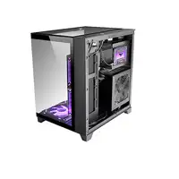 Mars Gaming MC-3CM, Caja Gaming MicroATX, Vista Panorámica 3D con Triple Cristal T