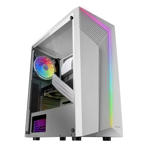 Mars Gaming MC-X7, Caja PC Gaming ATX, Frontal ARGB, Ventilador 12cm RGB, Ventana Mars Gaming MC-X7, Caja PC Gaming ATX, Frontal ARGB, Ventilador 12cm RGB, Ventana