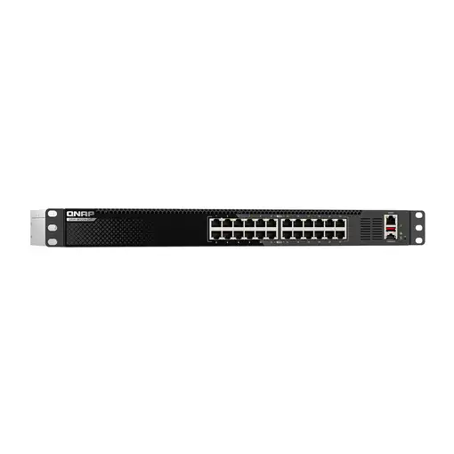 QNAP QSW-M3224-24T switch Gestionado L3 10G Ethernet (100/1000/10000) 1U Negro