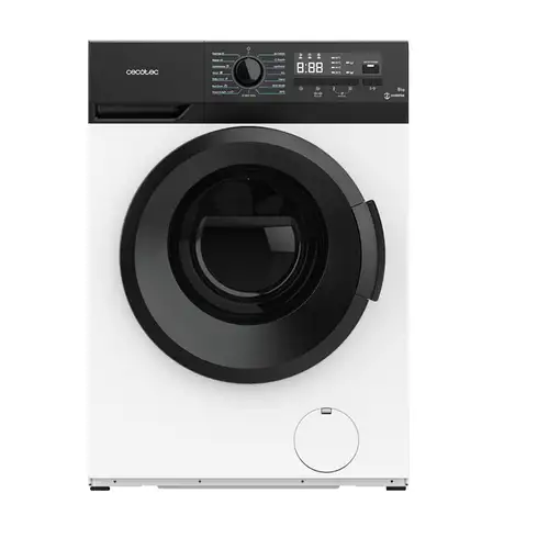 Lavadora carga frontal 8 kg 1400 RPM Negro 02719 CECOTEC