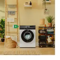 Lavadora carga frontal 8 kg 1400 RPM Negro 02719 CECOTEC