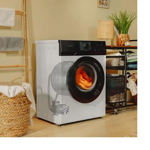 Lavadora carga frontal 8 kg 1400 RPM Negro 02719 CECOTEC