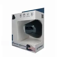 Gembird MUS-ERGO-03 ratón Oficina mano derecha USB tipo A Óptico 3200 DPI