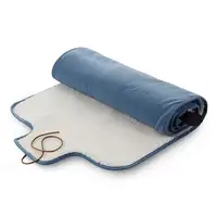 Medisana OL 850 Wärmedecke Blau Calientacamas eléctrico 10 W Azul, Blanco Algodón