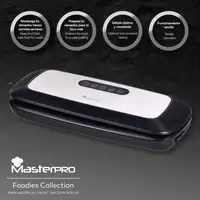 Envasadora al vacio -60kpa en Acero inoxidable FOODIES MasterPRO