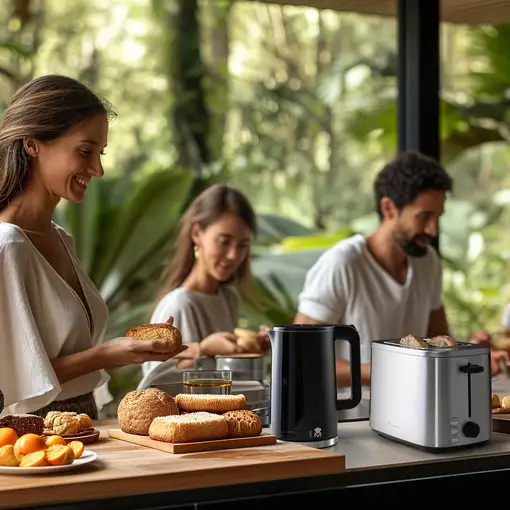 Tostadora Foodies para 2 rebanadas de 800W MasterPRO