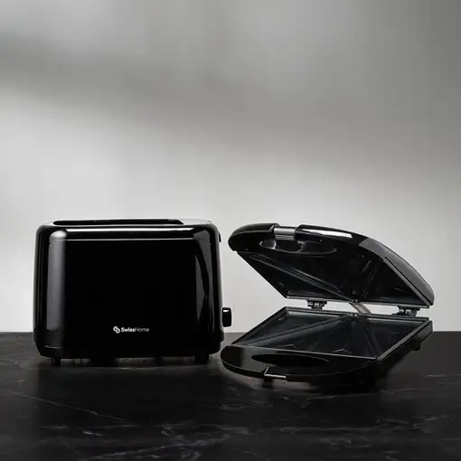 Tostadora para 2 Rebanadas de 7 Velocidades y 700W SwissHome