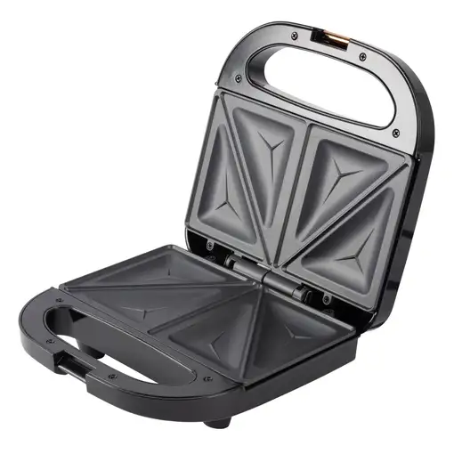 Bergner COPPER Sandwichera 750W con luces indicadoras y control de temperatura Bergner COPPER Sandwichera 750W con luces indicadoras y control de temperatura
