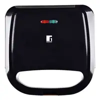 Bergner COPPER Sandwichera 750W con luces indicadoras y control de temperatura