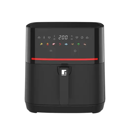 Bergner XTRA Freidora de Aire 6,5L 2200W Digital con Pantalla Táctil