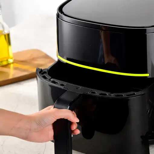 Freidora de aire XTRA de 6L y 1500W con 8 programas Bergner