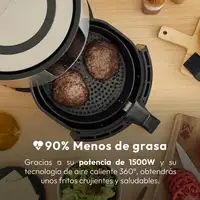 Freidora de aire ROCKET sin aceite de 3,6L y 1500W temperatura regulable