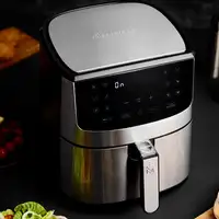 Freidora de Aire de 6L y 1800W con Pantalla LED táctil Freidora de Aire de 6L y 1800W con Pantalla LED táctil