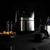 Freidora de Aire de 6L y 1800W con Pantalla LED táctil Freidora de Aire de 6L y 1800W con Pantalla LED táctil