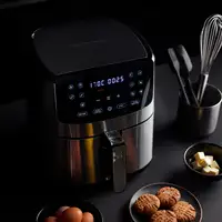 Freidora de Aire de 6L y 1800W con Pantalla LED táctil Freidora de Aire de 6L y 1800W con Pantalla LED táctil