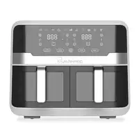 Freidora de Aire doble ROCKET de 9L y 240W con pantalla digital Freidora de Aire doble ROCKET de 9L y 240W con pantalla digital