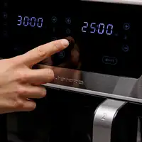 Freidora de Aire doble ROCKET de 9L y 240W con pantalla digital Freidora de Aire doble ROCKET de 9L y 240W con pantalla digital