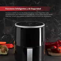 Air Fryer 1200W de 2,5L con pantalla digital y temperatura ajustable