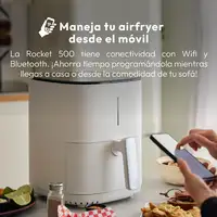 Freidora de Aire de 5L y 1500W con 12 Programas y revestimiento antiadherente Freidora de Aire de 5L y 1500W con 12 Programas y revestimiento antiadherente
