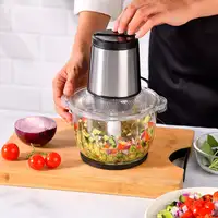 MasterPRO FOODIES Picadora eléctrica multiusos de 1.5L 400W de potencia