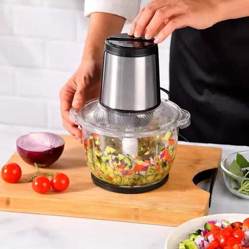 MasterPRO FOODIES Picadora eléctrica multiusos de 1.5L 400W de potencia