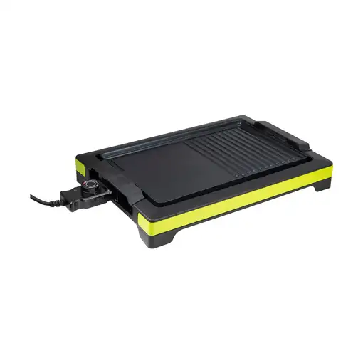 Plancha Grill XTRA de 2000W de 37x24,5cm antideslizante Bergner