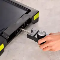 Plancha Grill XTRA de 2000W de 37x24,5cm antideslizante Bergner