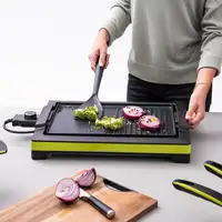 Plancha Grill XTRA de 2000W de 37x24,5cm antideslizante Bergner